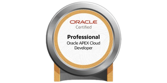 Oracle APEX Cloud Developer Professional